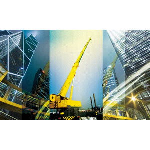 Appareil de levage , Grue sur chenilles